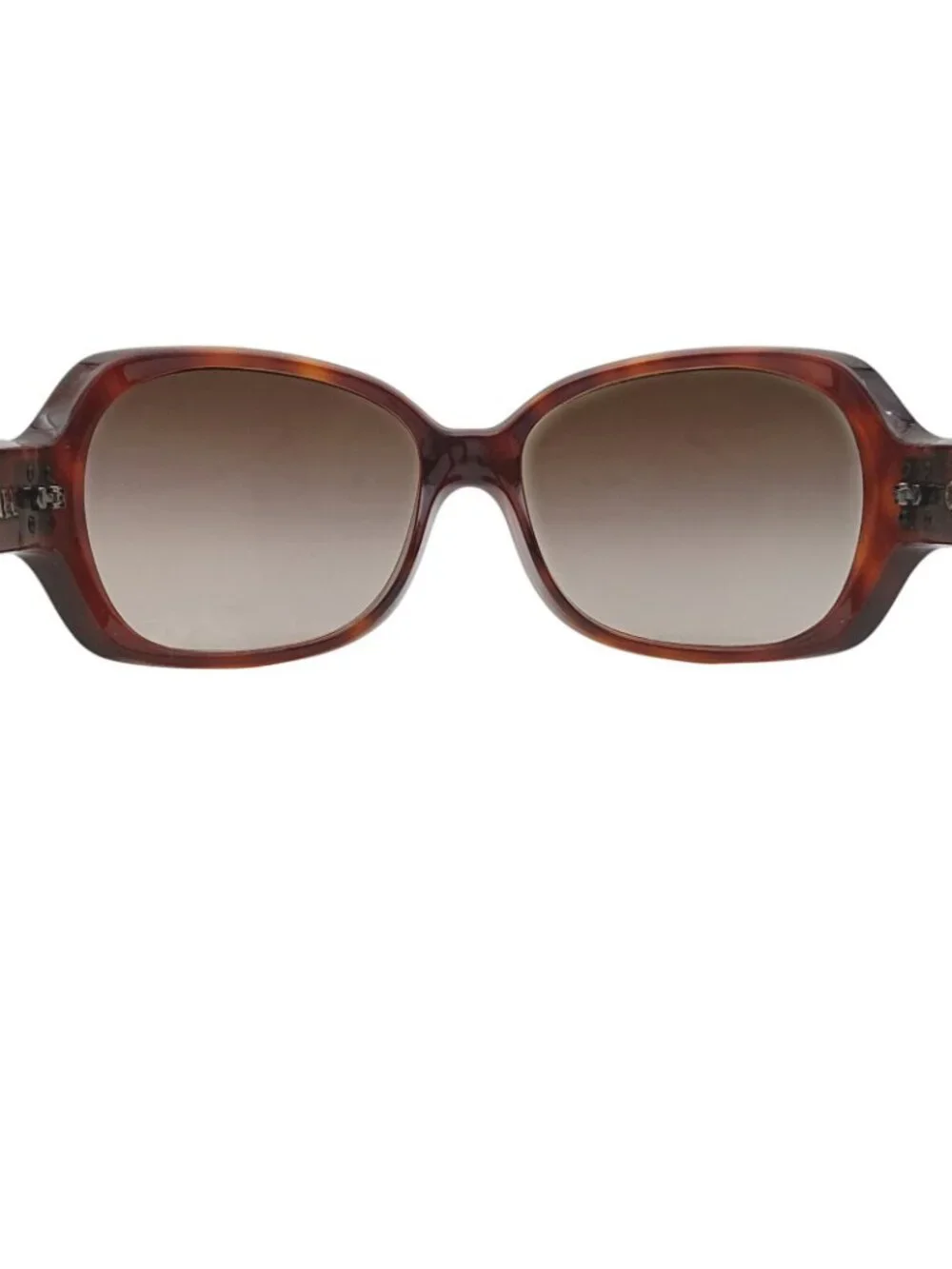 Chanel Sunglasses CC Logo Tortoiseshell Pattern Brown Eyewear